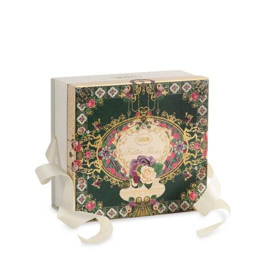 Logo Box Festive Roses - M