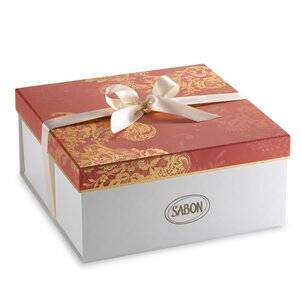 Gift Boxes Logo Box Coral Red - L