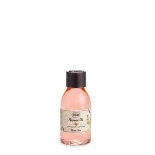 Travel size cosmetics Mini Shower Oil PET Rose Tea