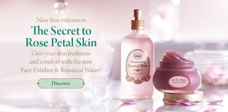 New line extension The Secret to Rose Petal Skin Give your skin freshness and comfort with the new F: New line extension
The Secret to Rose Petal Skin
Give your skin freshness and comfort with the new Face Polisher & Botanical Water!
Discover