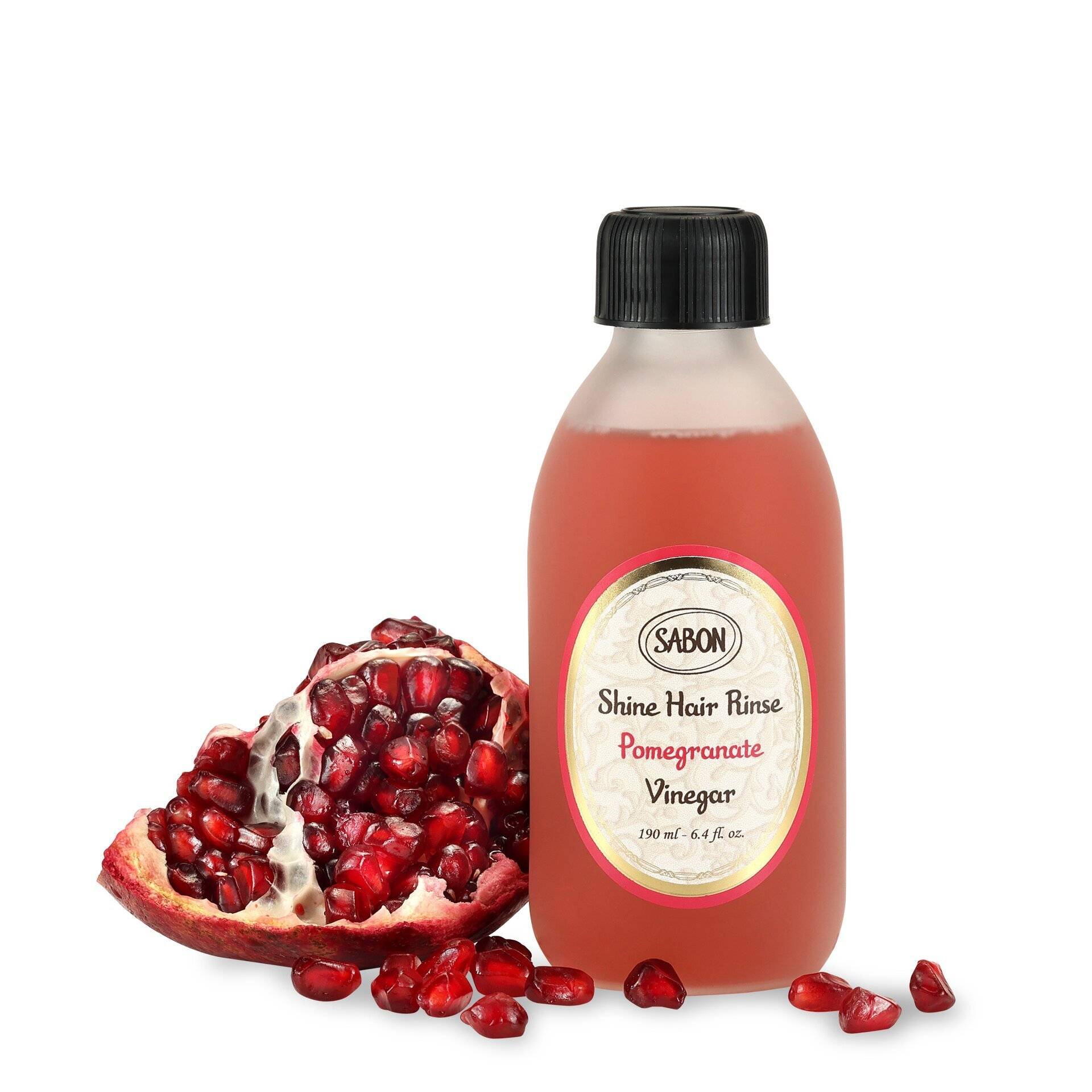 Hair Rinse Vinegar - Pomegranate Fruity Shine, 190 ml | SABON Deutschland