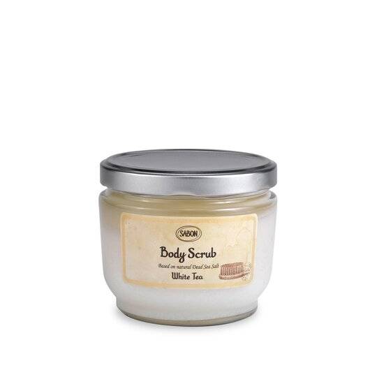 Large Body Scrub White Tea