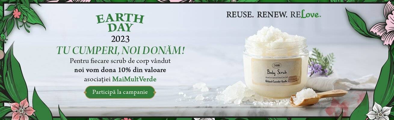 Earth Day Donatie | SABON: 