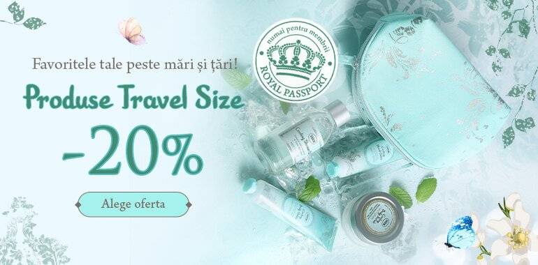 - 20% Travel size | SABON RO: 