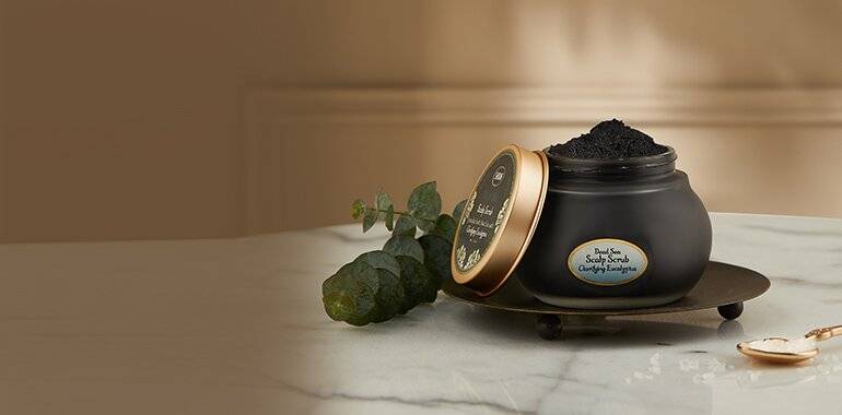 Scrub pentru scalp Dead Sea - Clarifying Eucalyptus: Exfolierea scalpului, ca prim pas al ritualului pentru un păr superb!