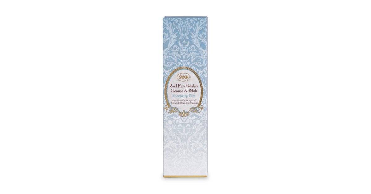 洗顔料 SABON 2in1 Face Polisher Energizing Mint 2 in 1 Face Polisher Mint Scent 200mL – SABON