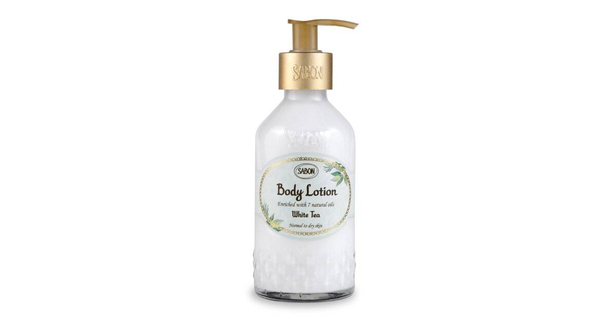 SABON Body Lotion ホワイトティー 300ml Body Lotion - Bottle White Tea, 200 ml | SABON Romania