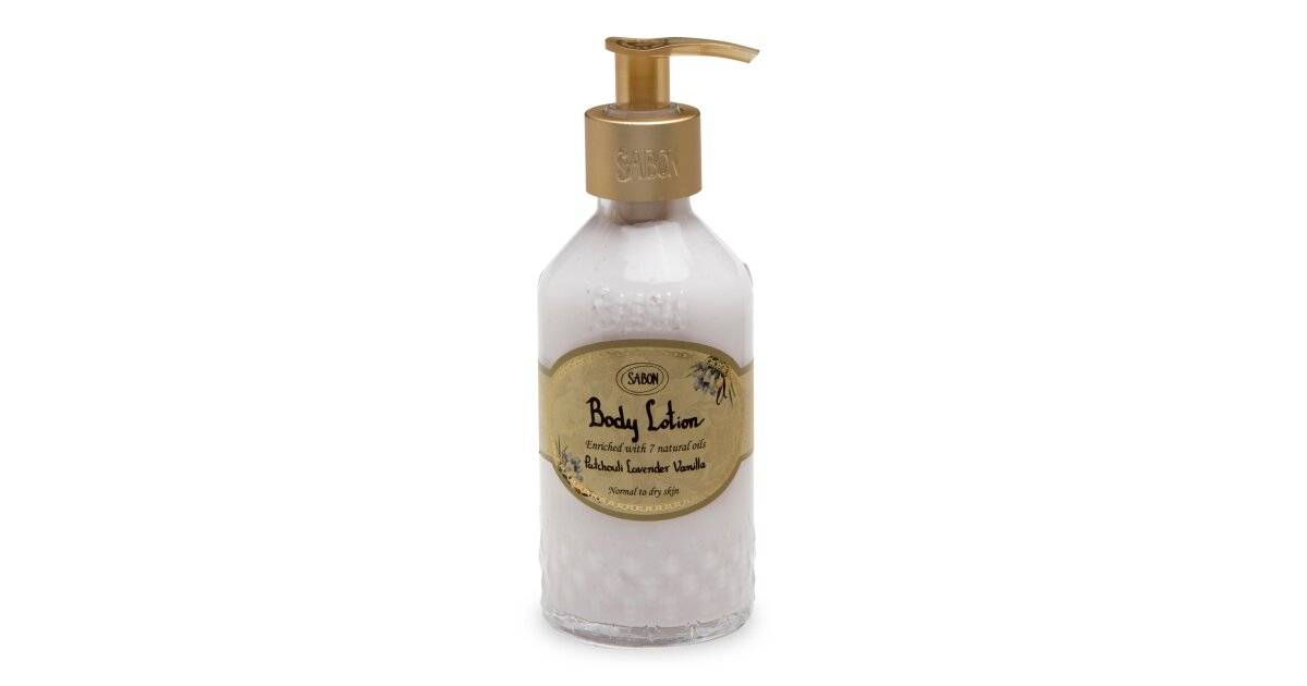 Body Lotion - Bottle Patchouli - Lavender - Vanilla - 200ml