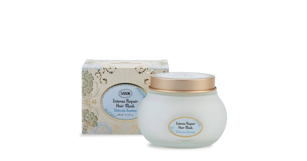 Intensive Repair Hair Mask Delicate Jasmine, 200 ml | SABON
