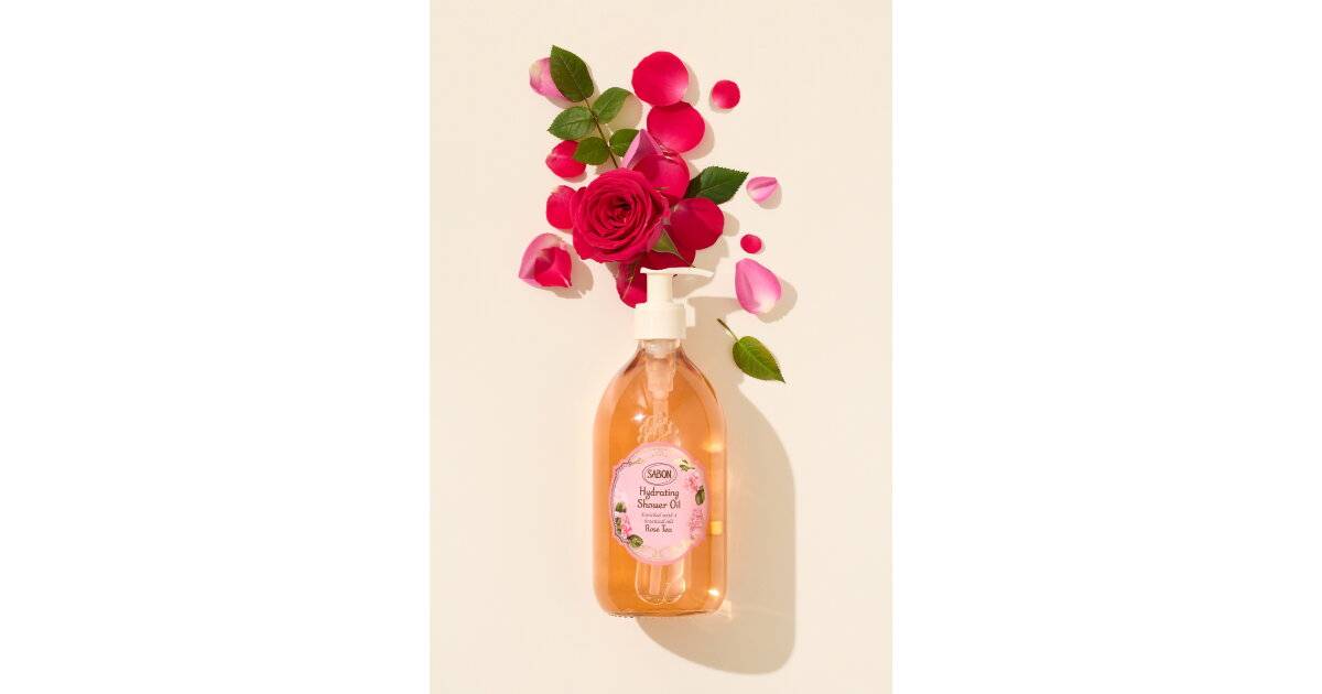 Shower Oil Rose Tea, 500 ml | SABON Romania