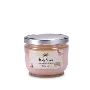 Body Creams and Perfumed Body lotions Large Body Scrub Rose Tea