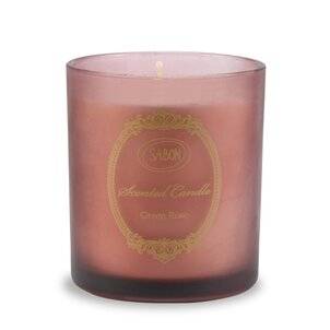 Sabon Scented natural Candles Large Candle in Glass Green Rose