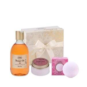 Set cadou Rose Tea Bath