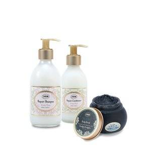 Hair Mask and Conditioner Hair Repair Ritual Green Rose
