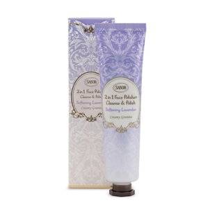 Face polisher travel 2 in 1 Softening Lavender