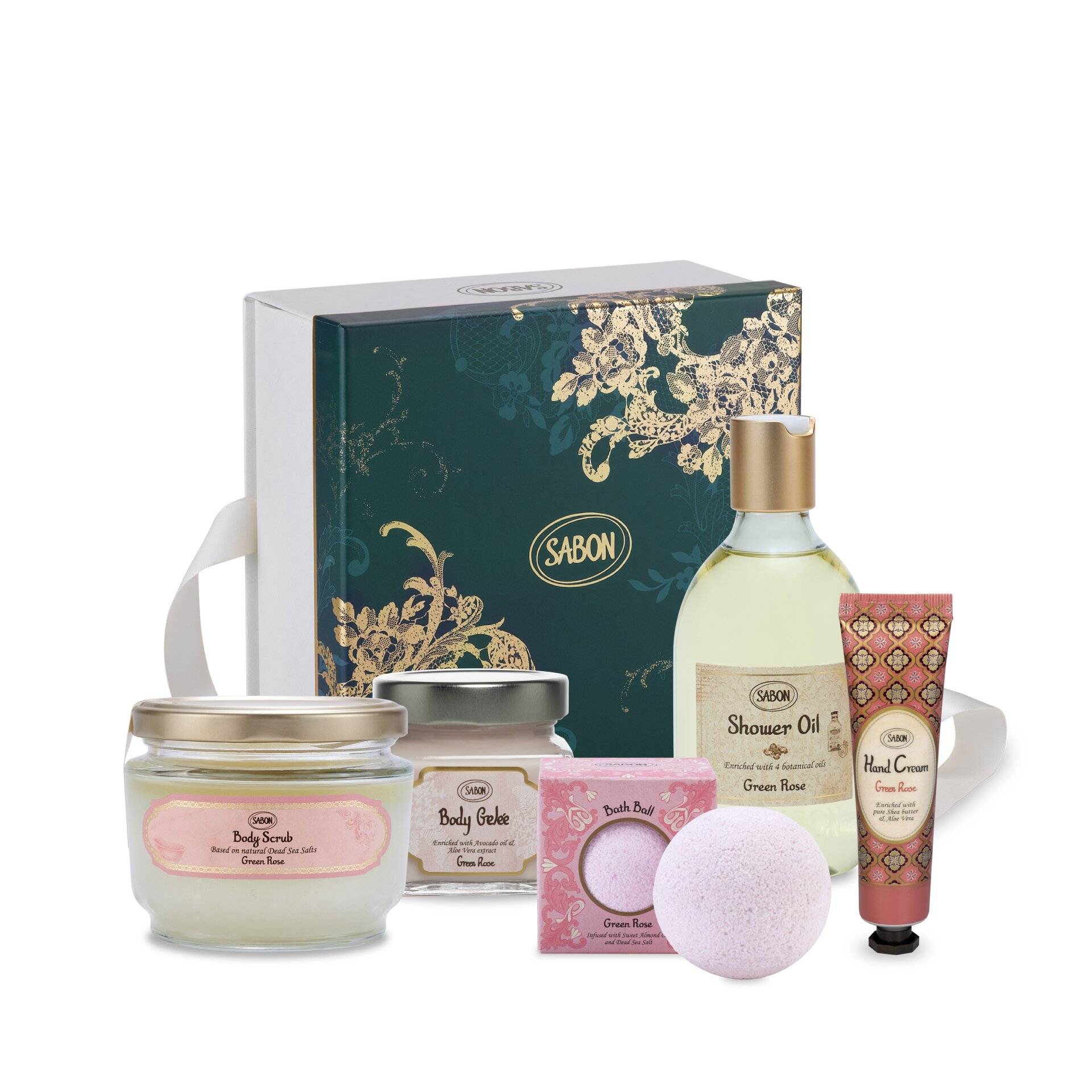 Gift Set Green Rose Moments