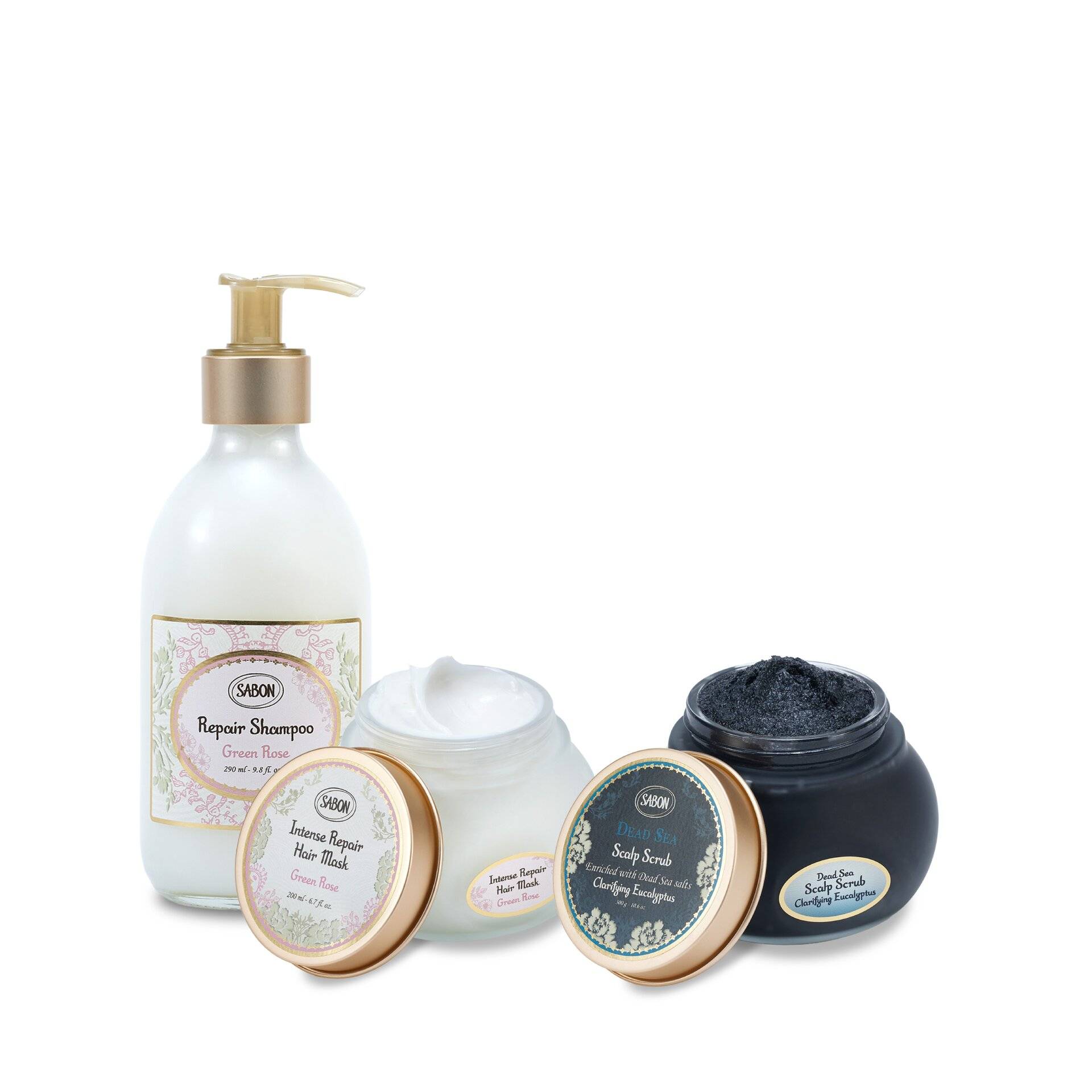 Ritual pentru reparare intensă a părului Green Rose