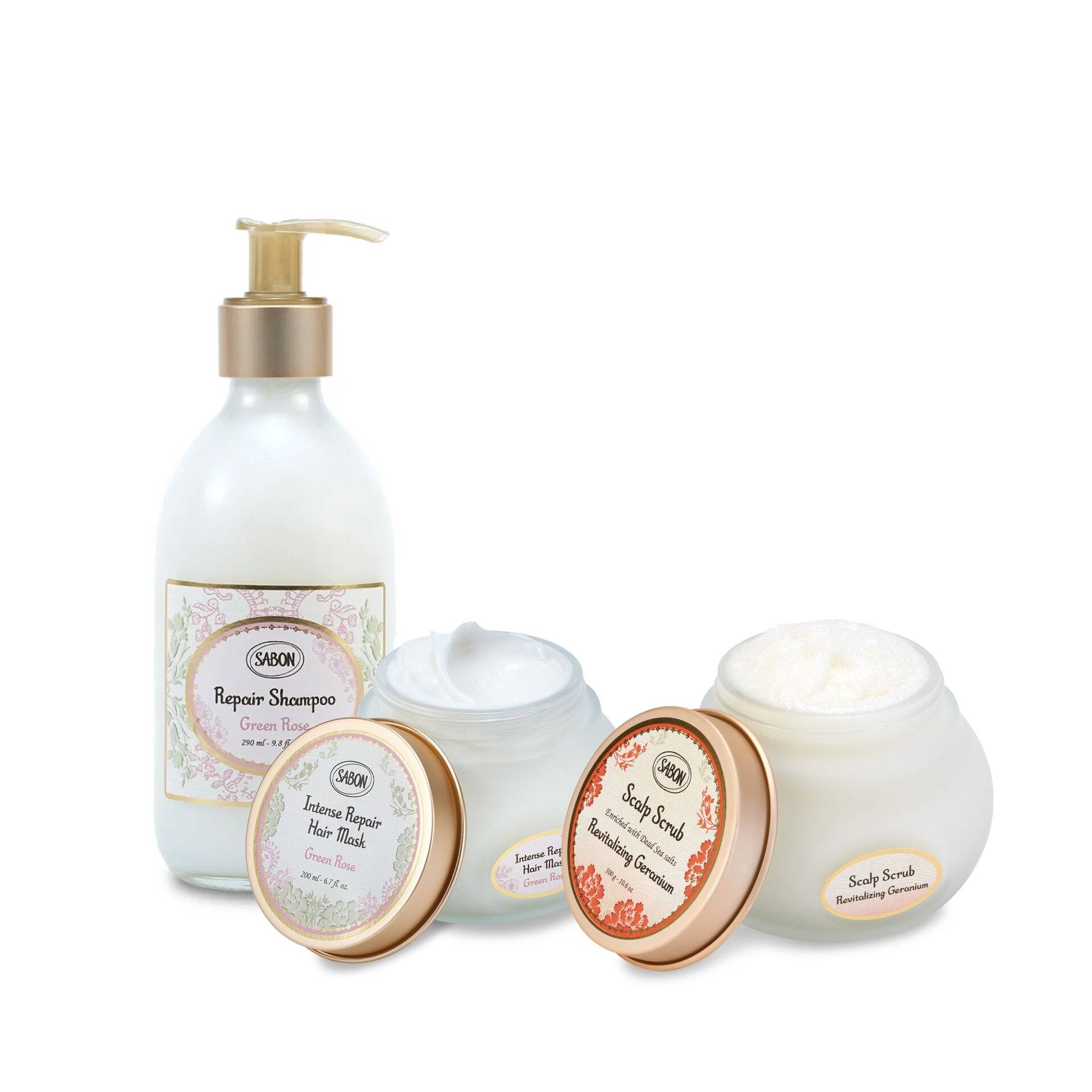 Ritual pentru reparare intensă a părului Green Rose