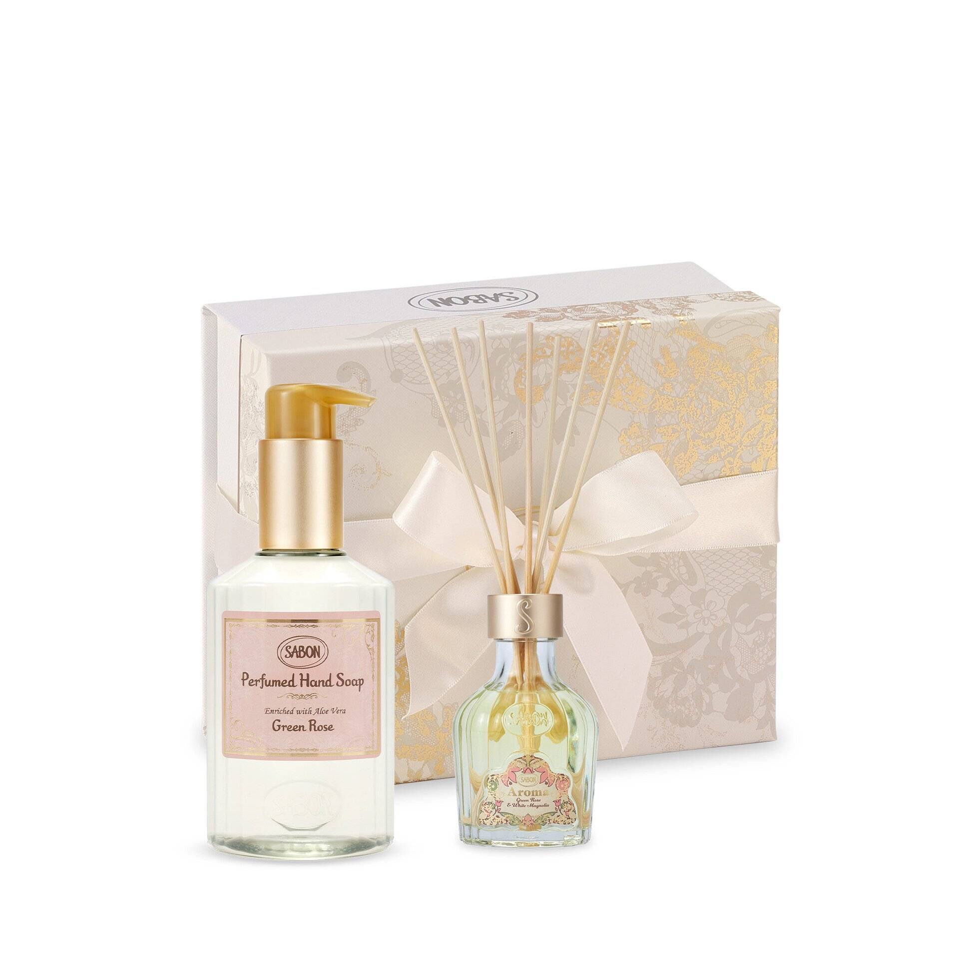 Set cadou Gentle Green Rose