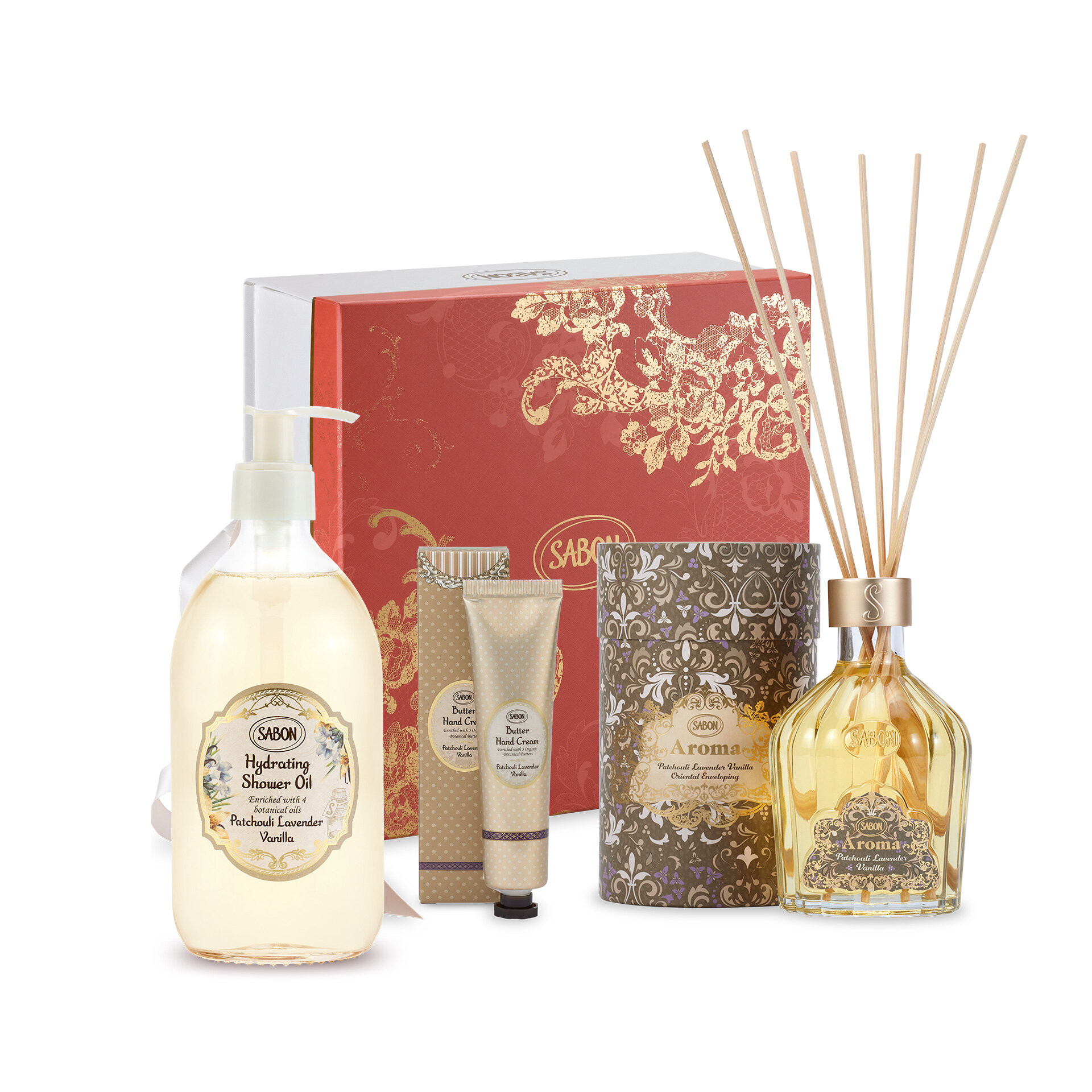 Gift Set Patchouli Lavender Vanilla