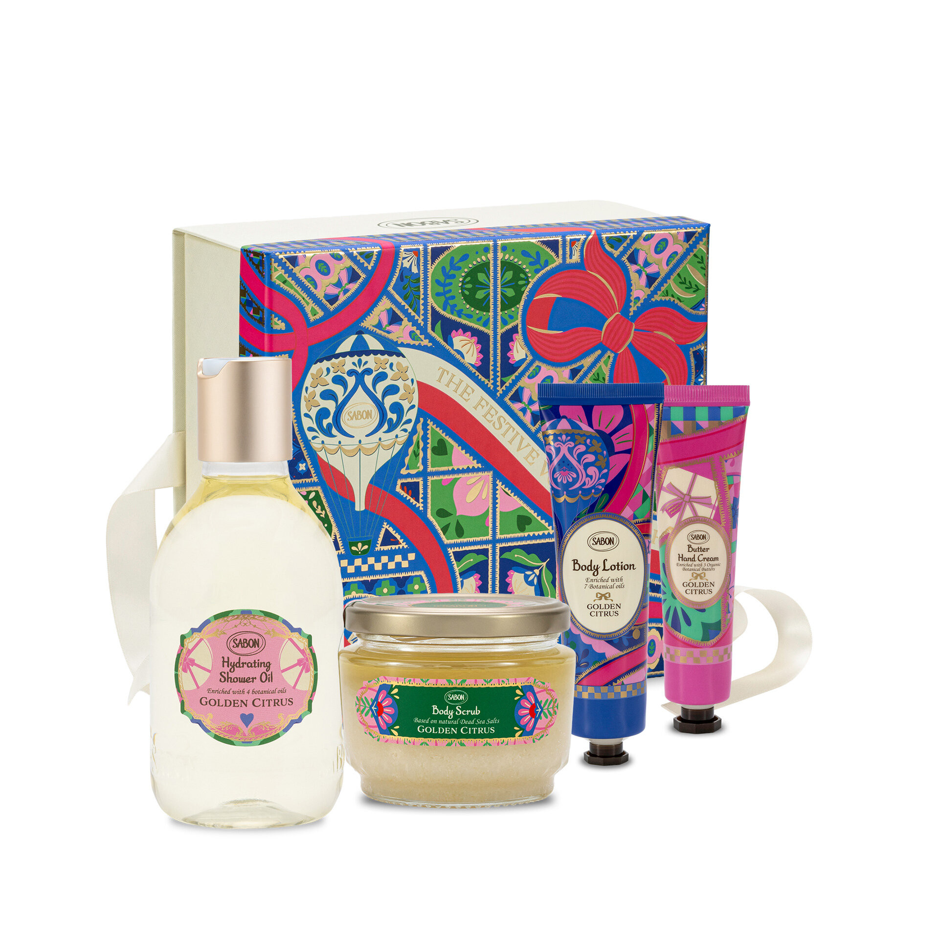 Set cadou Golden Citrus Body Care