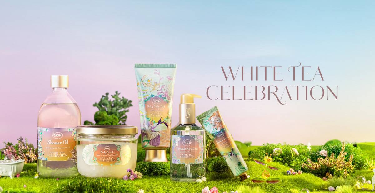 White Tea Celebration Collection from SABON -