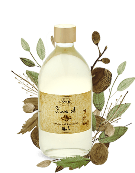 Sprchový olej: Pižmo – mošus